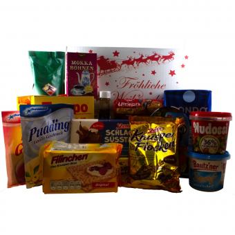 Weihnachten Geschenkbox Ostprodukte "DDR Ostpaket" 16-teilig 