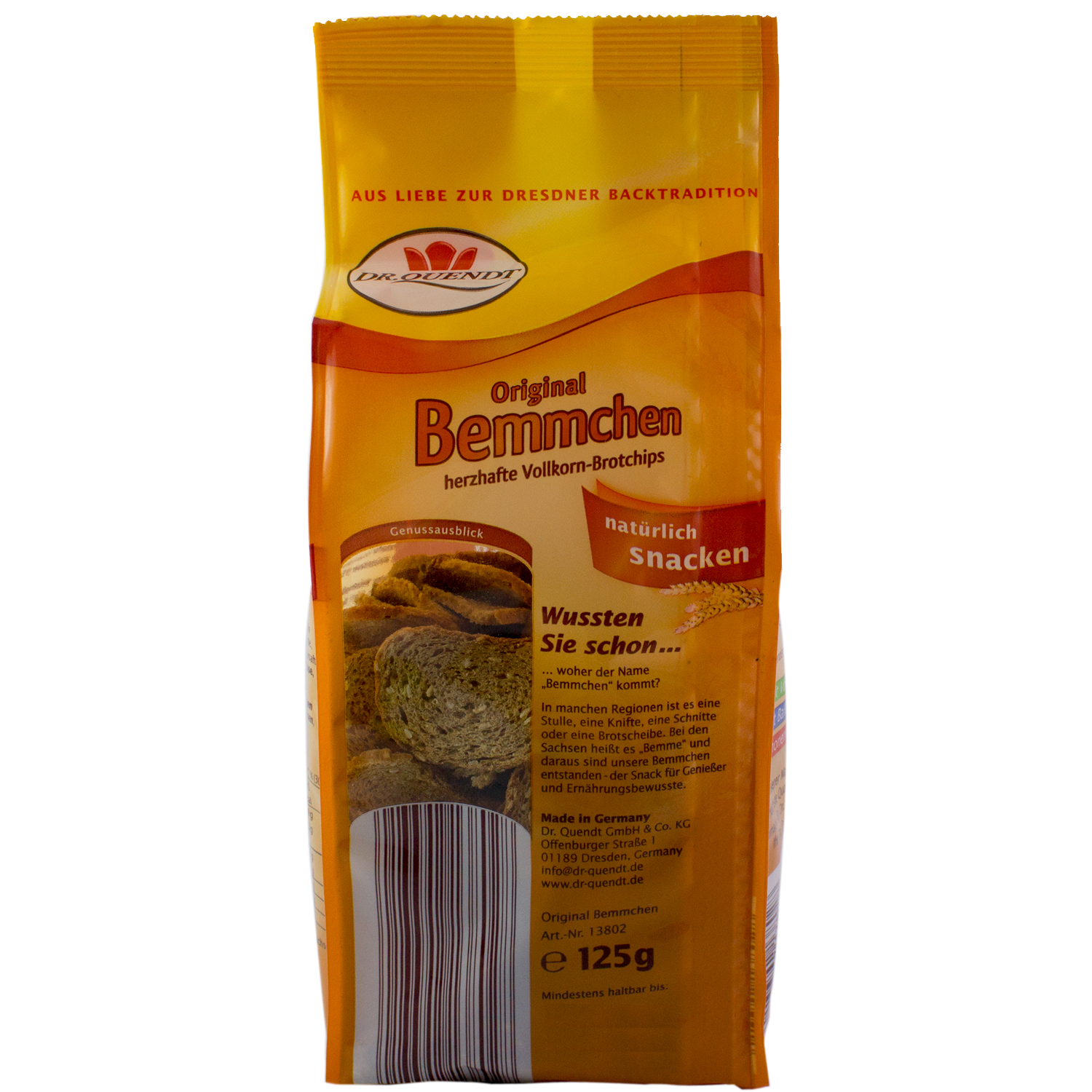 Ossikiste.de | Dr. Quendt Original Bemmchen 125 G | Online Kaufen